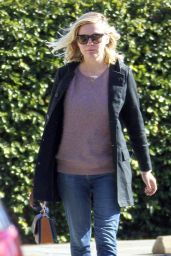 Kirsten Dunst - Out at a Nail Studio in Los Angeles 1/7/2016