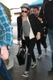 Kristen Stewart at LAX Airport 01/13/2016 