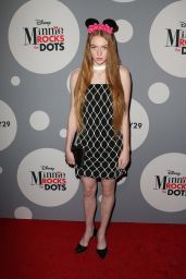 Larsen Thompson – Minnie Mouse Rocks The Dots Art And Fashion Exhibit in Los Angeles 01/22/2016