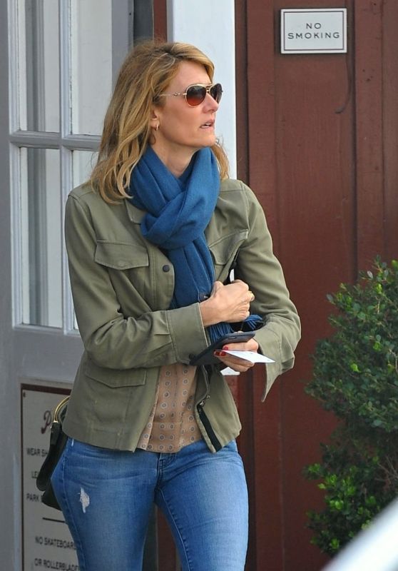 Laura Dern - Goes Out for Lunch in Brentwood, January 2016