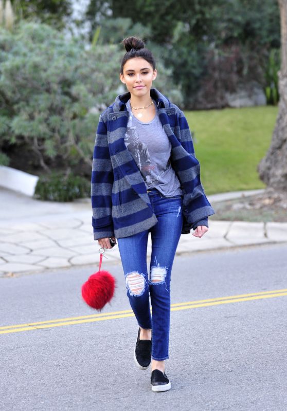 Madison Beer Street Style - Out in New York City 01/19/2016 