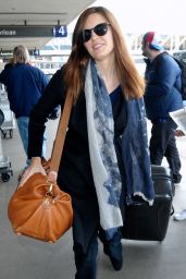 Maggie Grace Airport Style - LAX in Los Angeles 1/12/2016 