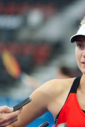 Maria Sharapova – Training in Brisbane Australia 1/2/2016 