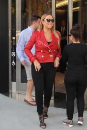 Mariah Carey Street Fashion - Shopping in Beverly Hills 1/13/2016 