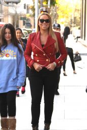 Mariah Carey Street Fashion - Shopping in Beverly Hills 1/13/2016 