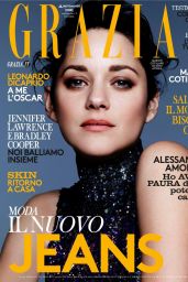 Marion Cotillard - Grazia Italia Magazine January 2016 Issue