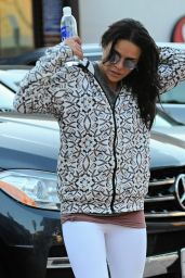 Michelle Rodriguez - Out in Los Angeles 1/26/2016