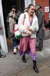 Miley Cyrus - Leaving ABC Kitchen in New York City, January 2016