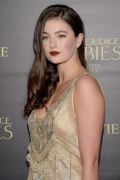 Millie Brady – ‘Pride and Prejudice and Zombies’ Premiere at Harmony Gold Theatre in LA, January 2016