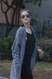 Minka Kelly Street Style - Out in Los Angeles, CA January 2016