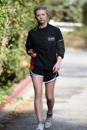 Natalie Dormer Leggy in Shorts - Out in Hollywood 1/11/2016 