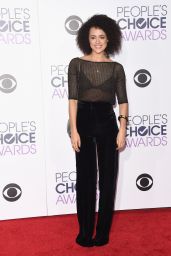 Nathalie Emmanuel – 2016 People’s Choice Awards in Microsoft Theater in Los Angeles