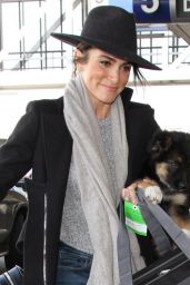 Nikki Reed at LAX Airport in Los Angeles 1/14/2016