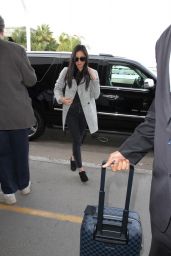Olivia Munn Airport Style - LAX in Los Angeles, CA 1/11/2016 