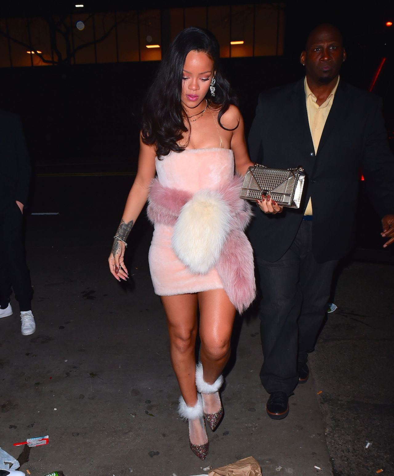 Rihanna Night Out Style - Outside Sono Club in New York City 01/01/2016 ...