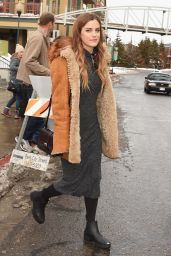 Riley Keough Winter Style - Out in Park City, Utah, January 2016