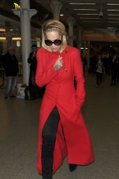 Rita Ora - Arriving in London on the Eurostar Train from Paris 1/26/2016