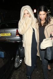 Rita Ora Night Out Style - Leaving Tape Nightclub in London 1/30/2016