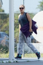 Ronda Rousey - Arrives to an Airport in the Bahamas 1/28/2016