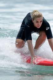 Sabine Lisicki Go Surfing in Australia 1/4/2016