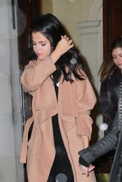 Selena Gomez and Megan Puleri Night Out Style - Go Out for Dinner in NYC, January 2016