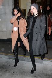 Selena Gomez and Megan Puleri Night Out Style - Go Out for Dinner in NYC, January 2016