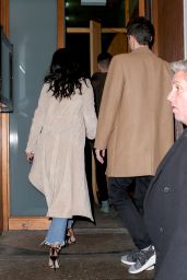 Selena Gomez Night Out Style - at Nobu restaurant in New York City 1/21/2016