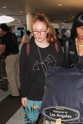 Sophie Turner at LAX Airport in LA, January 2016