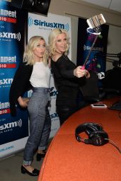 Vanessa Hudgens & Julianne Hough - SiriusXM Studios in New York City, January 2016