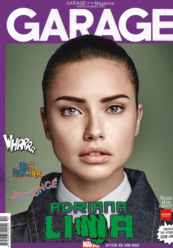Adriana Lima - Garage Magazine No. 10 Spring/Summer 2016