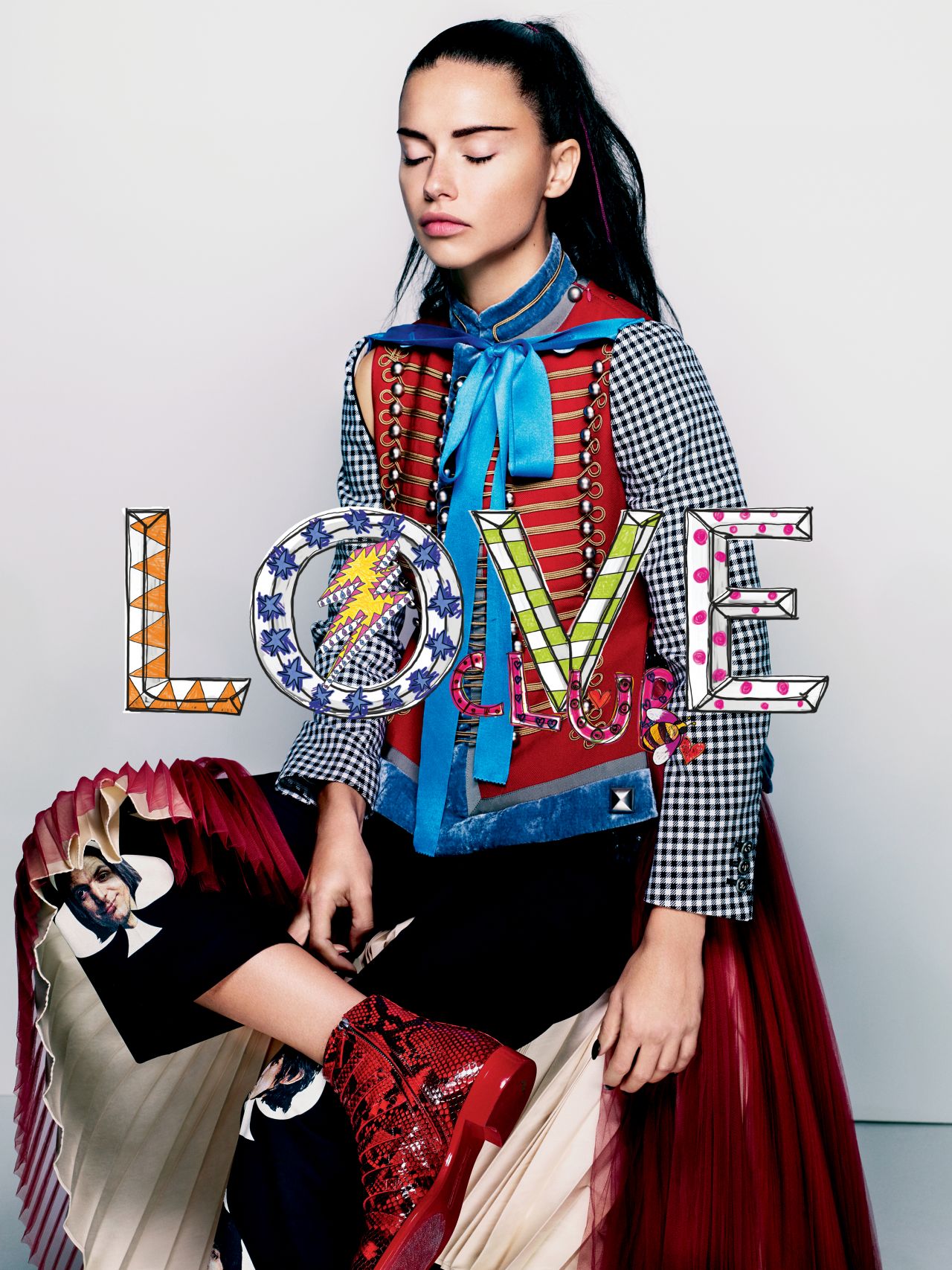 Adriana Lima - Love Magazine (LOVE15 Issue) • CelebMafia