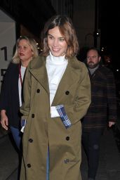 Alexa Chung - Marks and Spencer Party in London, UK 2/18/2016