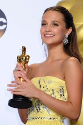 Alicia Vikander – 2016 Oscar Winner for Best Actress in a Supporting Role