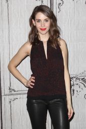 Alison Brie - AOL Build Speaker Series in New York City, Febriary 2016