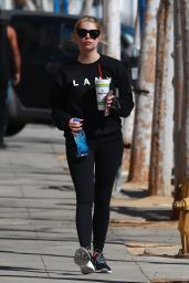Ashley Benson in Leggigns - Leaving a Gym in West Hollywood 2/8/2016 