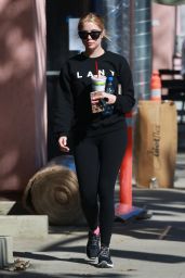 Ashley Benson in Leggigns - Leaving a Gym in West Hollywood 2/8/2016 