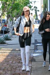 Bella Hadid Street Style - Out for Coffee in West Hollywood, CA 2/18/2016