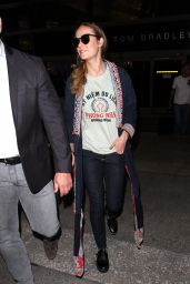 Brie Larson Airport Style - LAX in Los Angeles, CA 02/24/2016