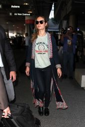 Brie Larson Airport Style - LAX in Los Angeles, CA 02/24/2016