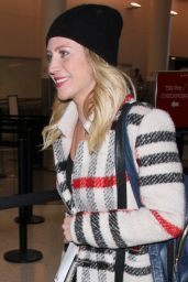 Brittany Snow at LAX Airport in Los Angeles 2/2/2016