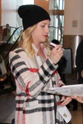 Brittany Snow at LAX Airport in Los Angeles 2/2/2016