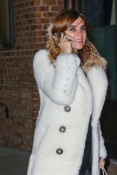 Carine Roitfeld - Talks on Her Cellphone - Out in New York City, February 2016