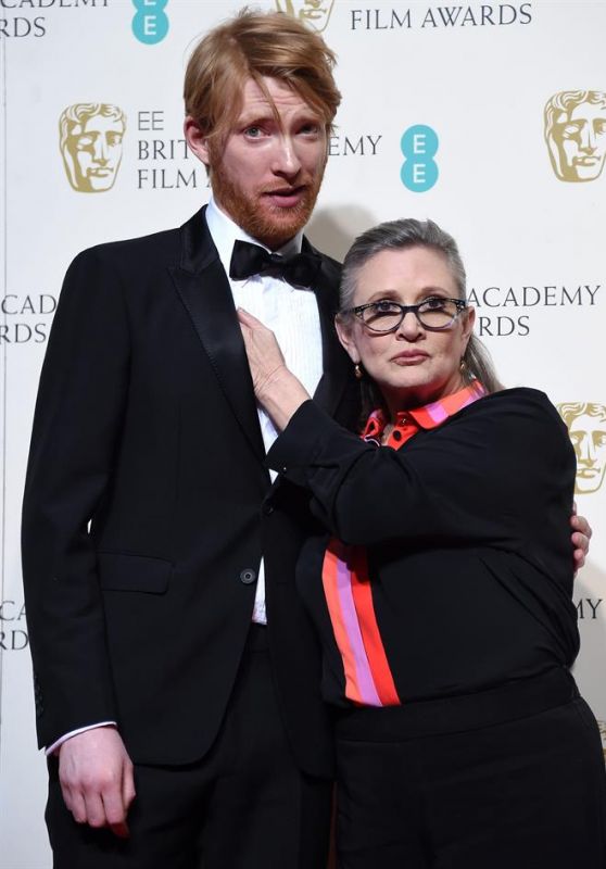 Carrie Fisher – BAFTA Film Awards 2016 in London