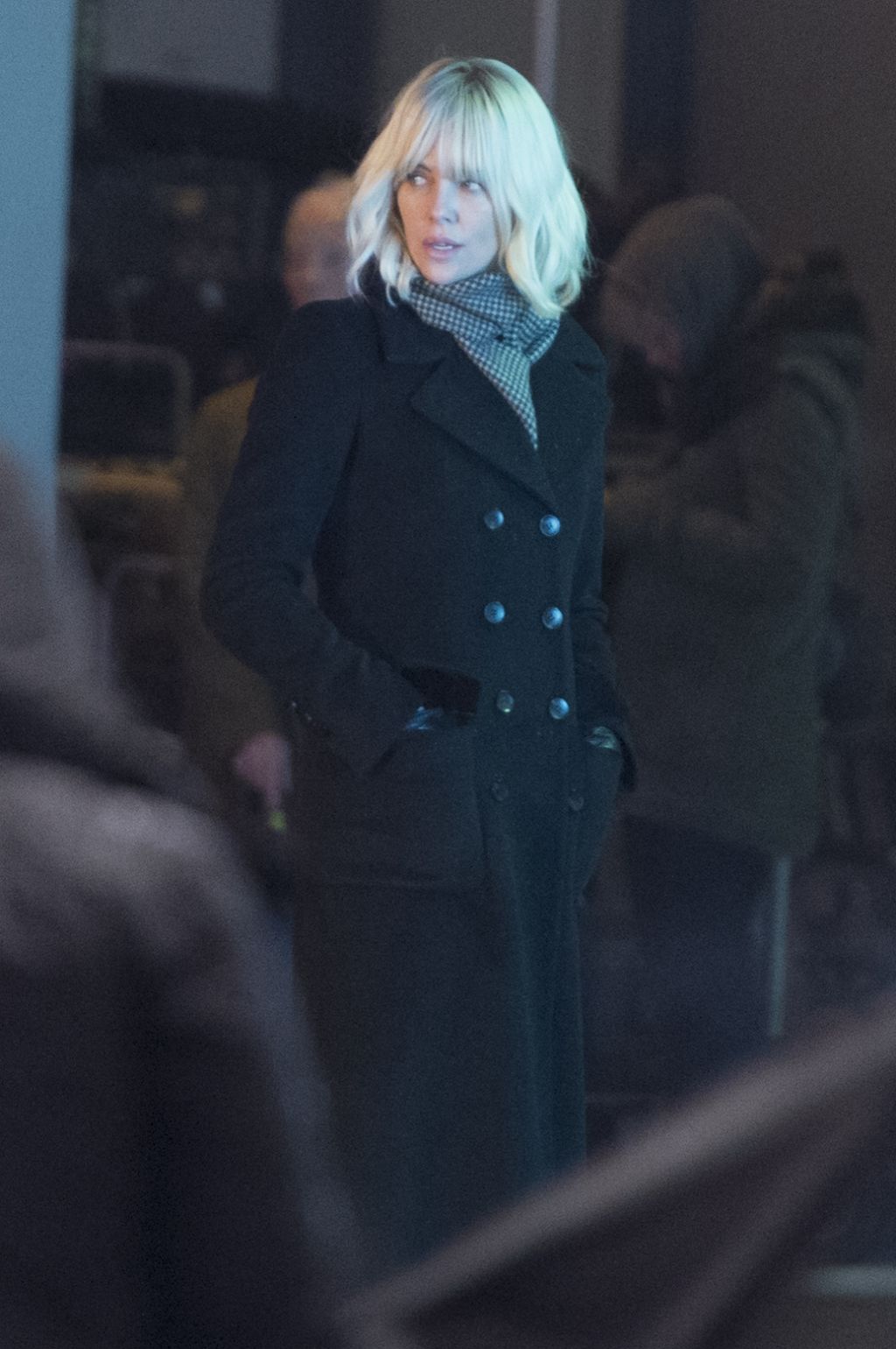 Charlize Theron - On the Set of 'The Coldest City' in Berlin, February ...