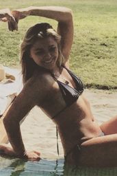 Chloe Moretz in a Bikini at the Pool - Instagram, February 2, 2016