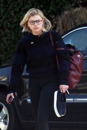 Chloë Grace Moretz Street Style - Walking Around in Beverly Hills 2/15/2016 