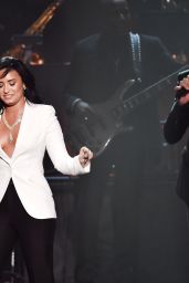 Demi Lovato Performs at Grammy Awards 2016 in Los Angeles, CA