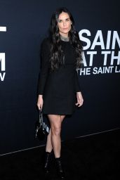 Demi Moore – Saint Laurent Show at The Palladium in Los Angeles 2/10/2016