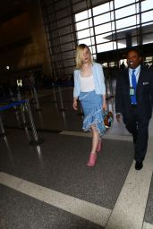 Elle Fanning at LAX Airport in Los Angeles 2/13/2016 