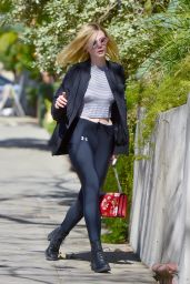 Elle Fanning Street Style - Out in Studio City 02/09/2016
